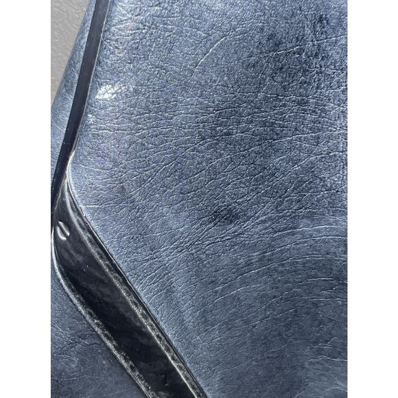 Vintage Scovill Bowling Bag Gray Black Metal Rack Single Ball - Picture 6 of 14